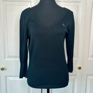 Original Penguin V Neck Knit Sweater Size M